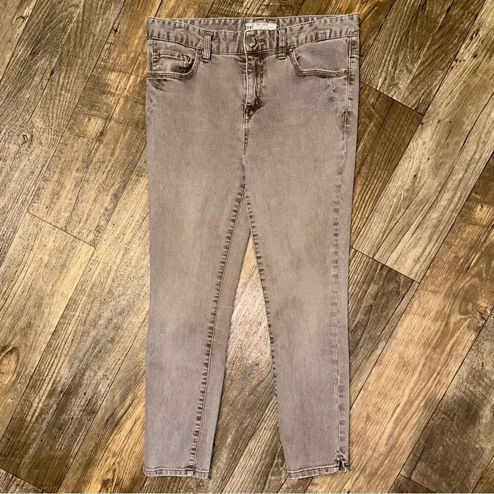 Free People Brown Skinny Jeans Size 28